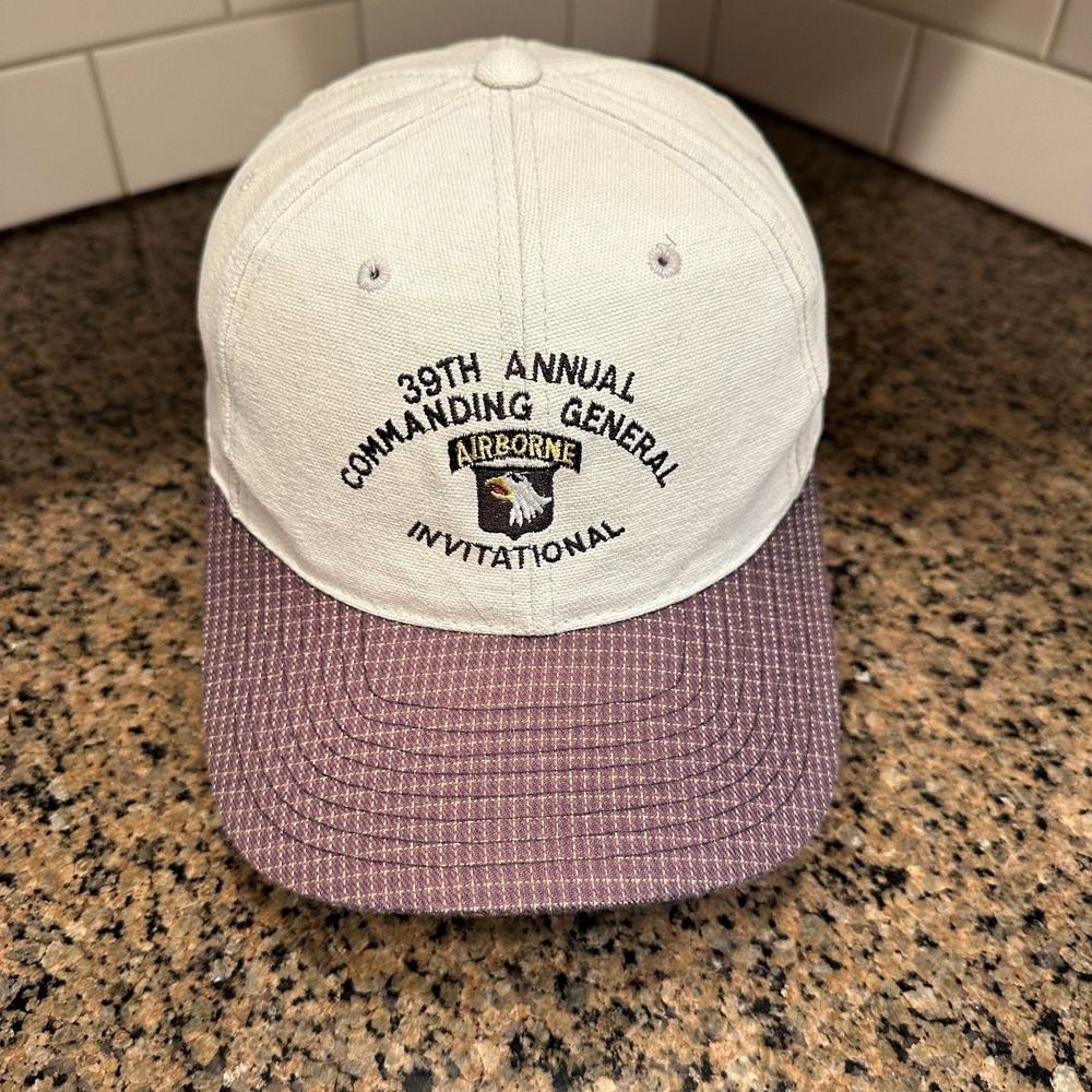 Town Talk Baseball Cap 39th Annual Commanding General Airborne Invitational